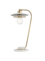 Milla 1-Light Table Lamp with Concrete Base.